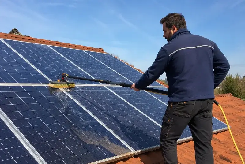 Nettoyage et entretien de panneaux solaires à Mondonville
